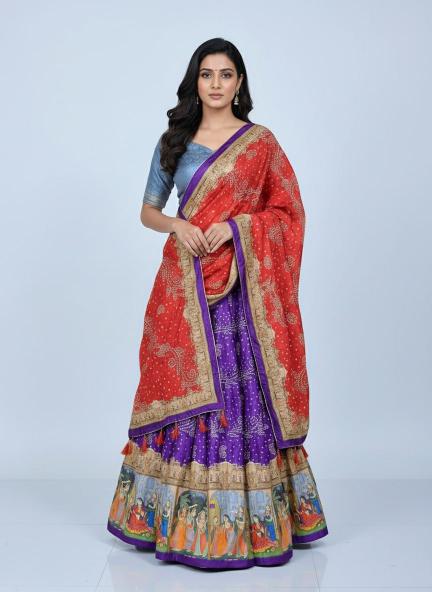 Artriddhs Dola silk D NO DEGITAL 19 Wholesale lehenga choli manufacturers in India
